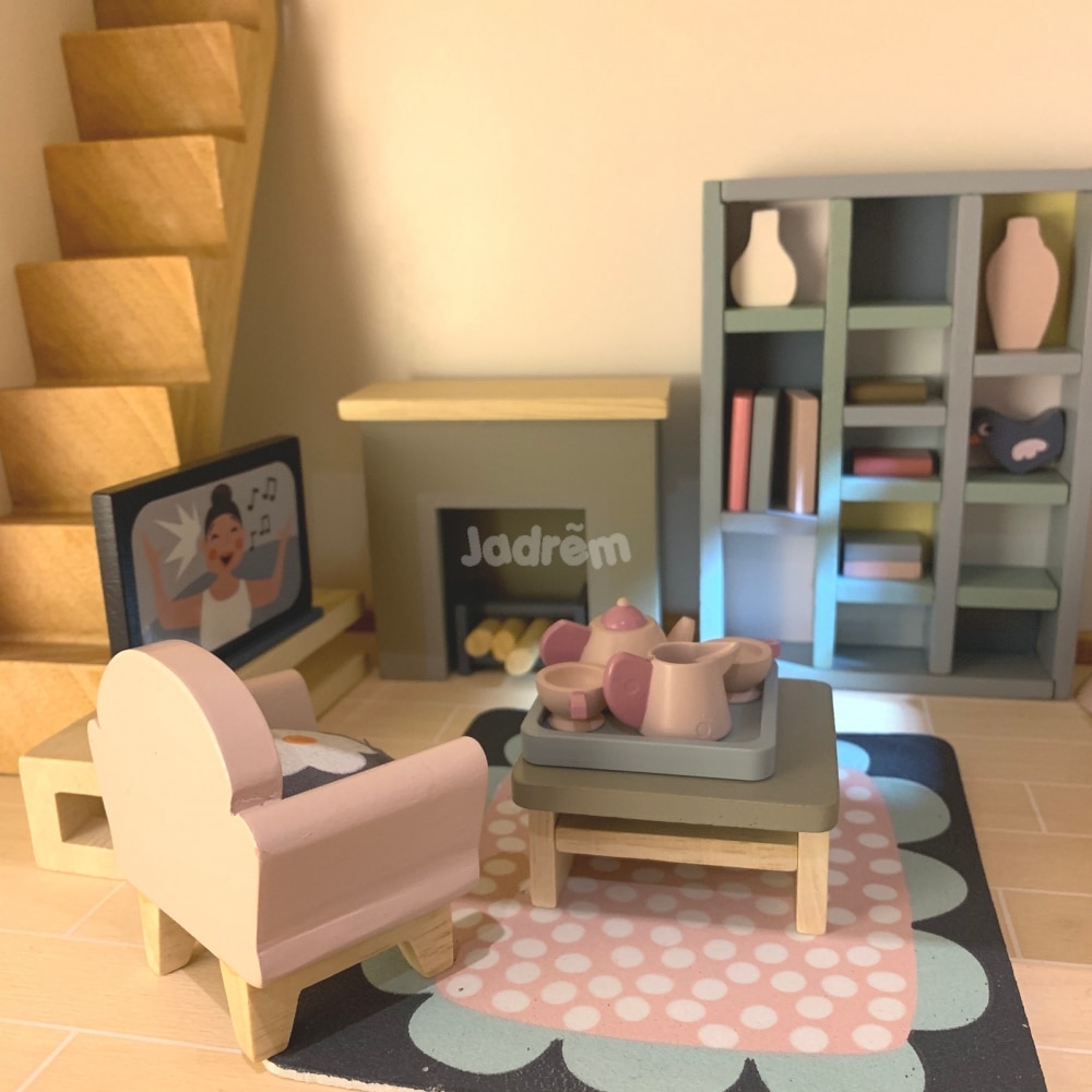 Tender Leaf Dovetail Sitting Room Dollhouse Furniture Jadrem Toys