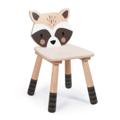 Tender Leaf Forest Racoon Chair