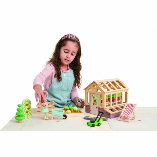 Tender Leaf Greenhouse with Garden Set - Image 4