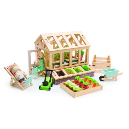 Tender Leaf Greenhouse with Garden Set - Image 2