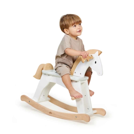 Tender Leaf® Lucky Wooden Rocking Horse - Image 2