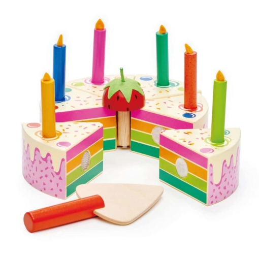 Tender Leaf® Rainbow Birthday Cake - Image 3