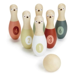 Tender Leaf Toys Birdie Skittles Bowling Set