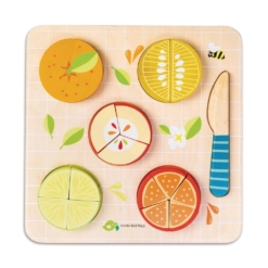 Tender Leaf Toys Citrus Fractions Puzzle