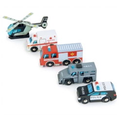 Tender Leaf Toys Emergency Vehicles