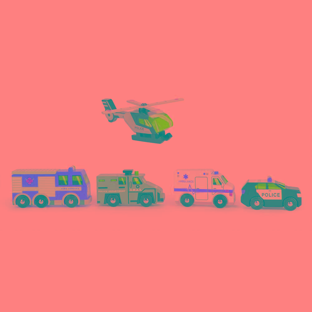 Endless Fun with Tender Leaf Toys Emergency Vehicles Set