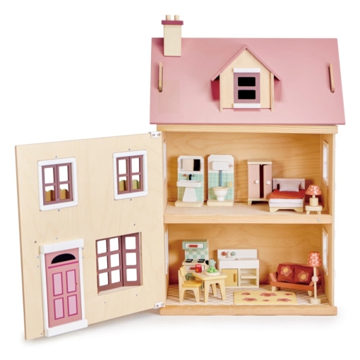 Tender Leaf Toys Foxtail Villa Dollhouse Furnished