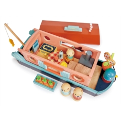 Tender Leaf Toys Little Otter Canal Boat