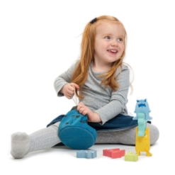 Tender Leaf Toys Monster Stackers with Bag