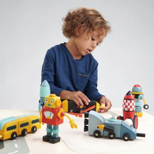 Tender Leaf Toys Rocket Construction