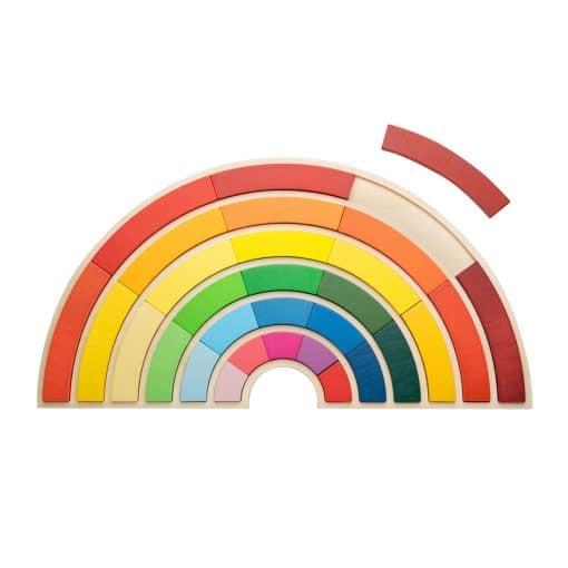 The Freckled Frog Building Rainbows