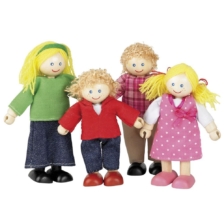 Tidlo Dolls House Doll Family