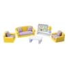 Tidlo Wooden Dolls House Living Room Furniture