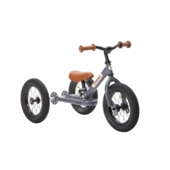 Trybike Steel 2 in 1 Balance Bike Grey