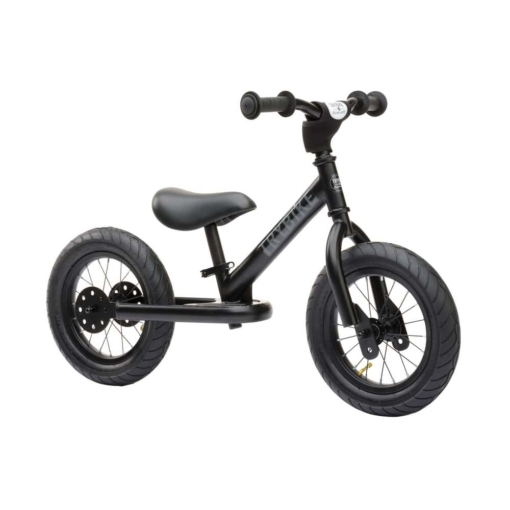 Trybike® Steel 2 in 1 Balance Bike Steel Black - Image 2