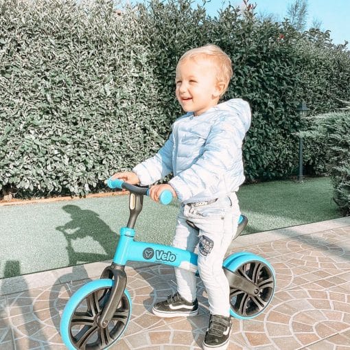 Yvolution Velo Junior Balance Bike Blue
