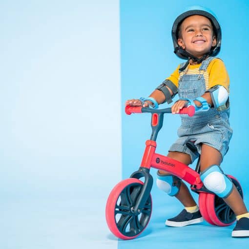 Yvolution Velo Junior Balance Bike Red
