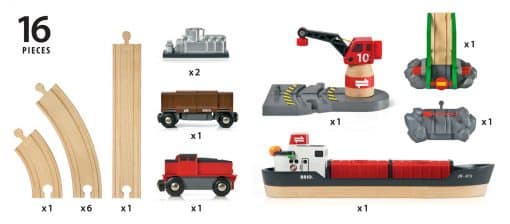 BRIO Cargo Harbour Set - Image 5