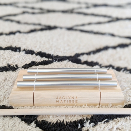Jaclyn & Matisse Wooden and Metal Chime Bar - Image 3