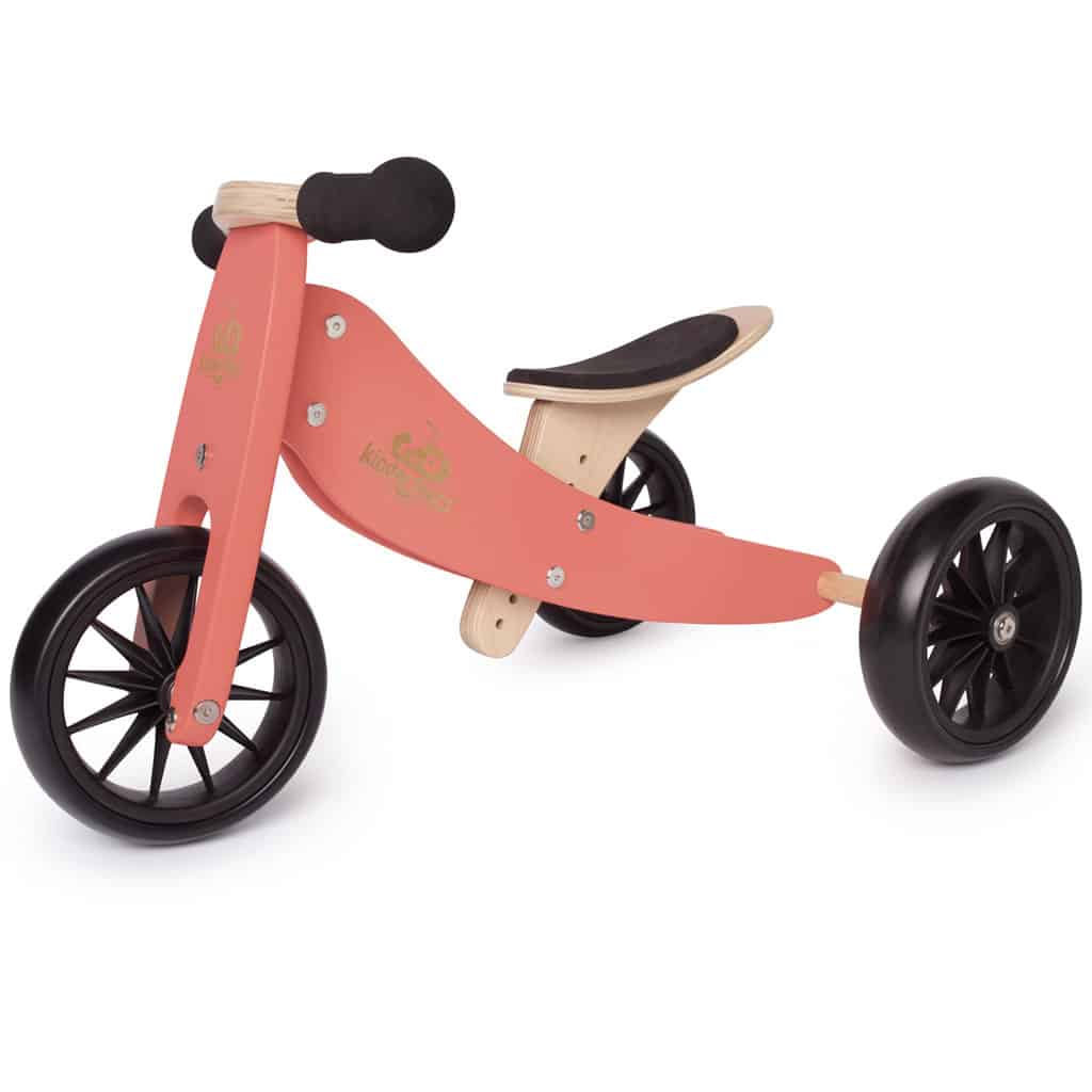 Kinderfeets trike coral tiny tot