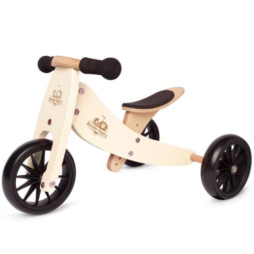 kinderfeets trike cream tiny tot balance bike