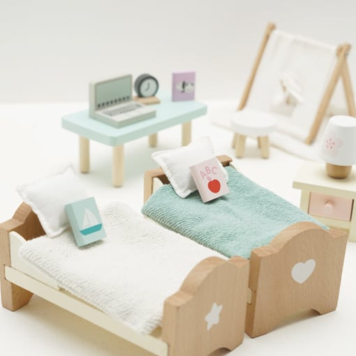 Le Toy Van Cherry Tree Dolls House Furniture and Nursery Pack