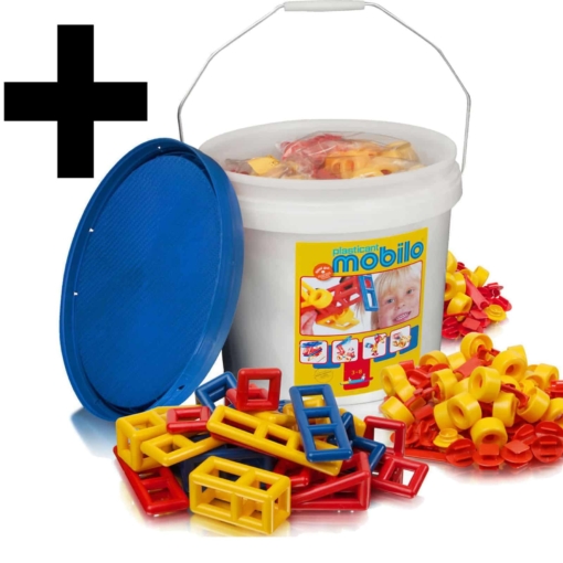 Mobilo Large Bucket With Work Cards Bundle