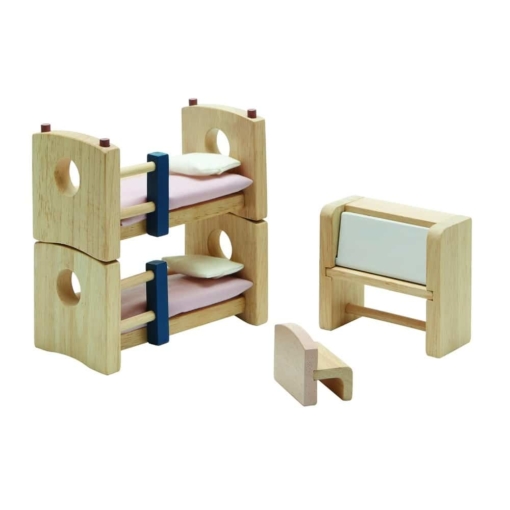 PlanToys Dolls House Children's Room Furniture Orchard Collection