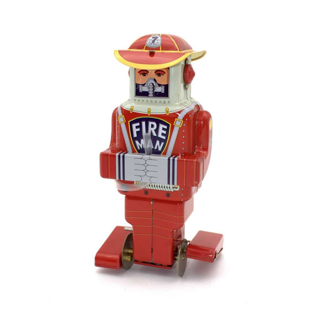 Ha Ha Toy Tin Space F. D. Robot Fireman
