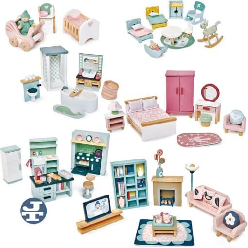 Tender Leaf Dovetail Furniture Bundle: Imaginative Dollhouse Play - Image 2