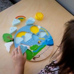 wooden number puzzle, toddler counting toys